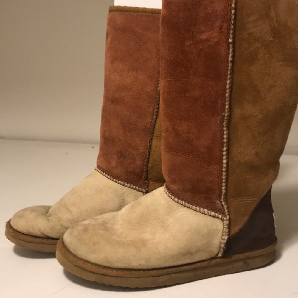 High Patchwork Ugg Boot